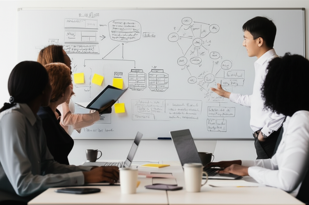 IT consulting illustration